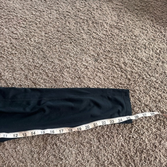 Z By Zella Short Sleeve Top High Rise Black Crop Leggings SET OUTFIT 2 PIECE M - Picture 11 of 14